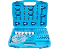 BGS Sada pro zkoušku vstřikování pro common rail, s 24 adaptéry