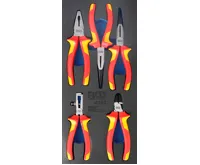 BGS Modul - kleště VDE, kombinační, štípací, telefonní, odizolační, 5 dílů