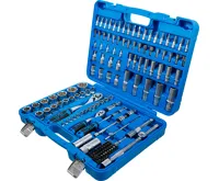 BGS Gola sada, hřídelový profil, 6,3 mm (1/4") / 12,5 mm (1/2"), 150dílná (2)