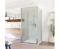 LIMA Sprchový kout, obdélník, 100x100x100x190 cm, chrom ALU, sklo Point LIMA Sprchový kout, obdélník, 100x100x100x190 cm, chrom ALU, sklo Point