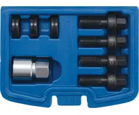 BGS Sada pro opravu závitů čepů a matic kol, M12 a M14, 8dílná