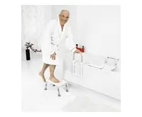 RIDDER HANDICAP stolička na nohy, výškově nastavitelná, bílá (1)