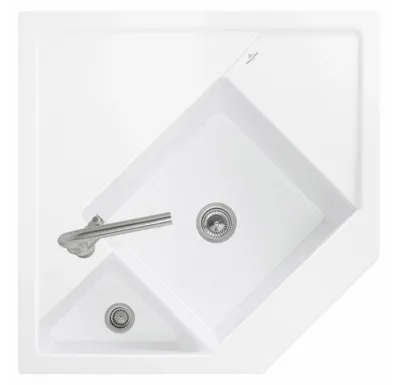 Keramický dřez Villeroy & Boch Monumentum 610.10R Bílá keramika