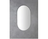 AQUALINE VORA oválné zrcadlo s broušenou hranou 50x85cm, CU free (3)