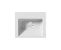 GSI NORM keramické umývátko 42x34cm, bez otvoru, bílá ExtraGlaze (1)