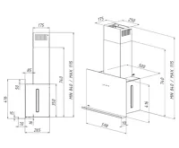CATA Odsavač par EMPIRE VIP KD 543060 + DÁLKOVÉ OVLÁDÁNÍ (3)