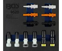 BGS Zátky uzavírací pro palivové potrubí, sada 12 dílů