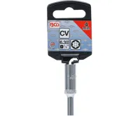 BGS Hlavice nástrčná 1/4" 4,0 mm, prodloužená, SuperLock (2)