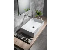 GSI KUBE X keramické umyvadlo na desku, 60x37cm, bílá ExtraGlaze (6)