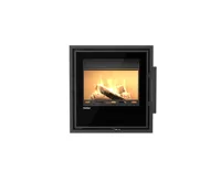 HS Flamingo Krycí rámeček krbové vložky FLAMINGO S5, 20 mm, černý (1)