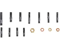 BGS Souprava rozpěrných šroubů a matic pro koleno sacího/výfukového potrubí,  100dílná (1)