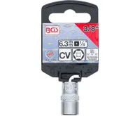 BGS Hlavice nástrčná 1/4" 3/8", 6ti hranná, ProTorgue (2)