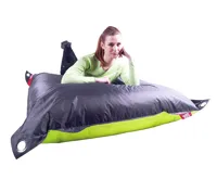 Sedací pytel 189x140 duo limet - dark gray Sedací pytel 189x140 duo limet - dark gray