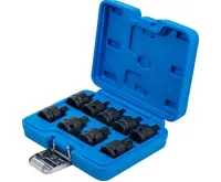 BGS Hlavice nástrčné silové, 12,5 mm (1/2"), vnitřní tisícihran (pro XZN) M4 - M16, 9dílná (3)