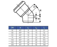 HTB koleno DN 40 - 45° (1)