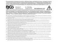 BGS Sada bitů a nástrčných klíčů, pohon vnější šestihran 6,3 mm (1/4"), 2 v 1, 26dílná - BGS 4 (7)