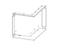 ROMOTOP krycí rámeček HL3LG RAM12 krycí ROMOTOP krycí rámeček HL3LG RAM12 krycí