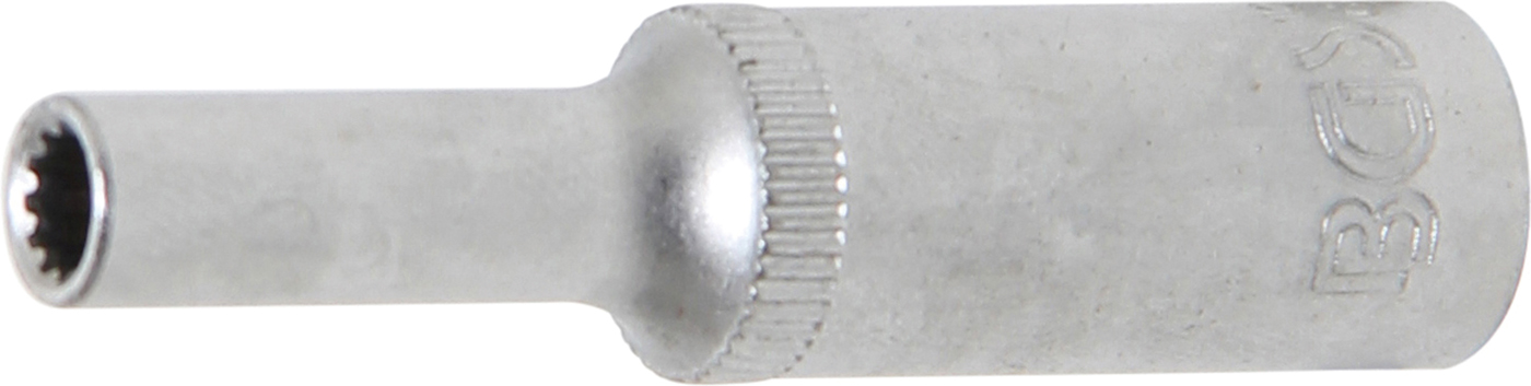 Bgs hlavice nástrčná gear lock, 6,3 mm (1/4"), 4 mm