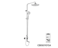 Nástěnná baterie, Viana, 150 mm se sprchovou soupravou, výtokem, ruční a talířovou sprchou ø235mm (7)