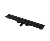 ALCAPLAST Podlahový žlab s okrajem pro perforovaný rošt, černá-mat APZ101BLACK-1050 ALCAPLAST Podlahový žlab s okrajem pro perforovaný rošt, černá-mat APZ101BLACK-1050
