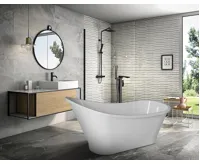 POLYSAN LUTON volně stojící vana 159x73x80cm, bílá (5)