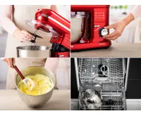 Delimano Kuchyňský robot PRO - červená 1400W (17)