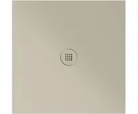 GSI Keramická sprchová vanička, čtverec 80x80x2cm, creta mat