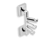 NOVASERVIS Trojháček otočný Metalia 12 chrom - 0281,0