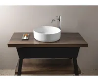 SAPHO FIASTRA keramické umyvadlo na desku, Ø 40cm, bílá (6)