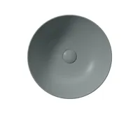 GSI PURA keramické umyvadlo na desku, průměr 42cm, agave mat (2)