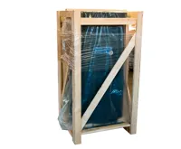 HS Flamingo Krbová kamna AQUAFLAM ® 25 s výměníkem - černá, automatická regulace (5)