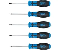 BGS Sada šroubováků, T-profil (pro Torx) s otvorem, T6 - T10, 5dílná (1)