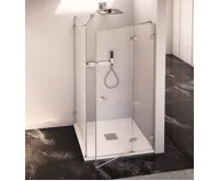 POLYSAN FORTIS EDGE sprchové dveře 1000mm, čiré sklo, pravé (4)