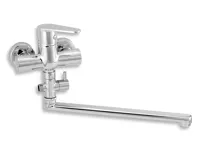 NOVASERVIS Paneláková bez příslušenství 100mm Titania Fresh chrom - 96673/1,0