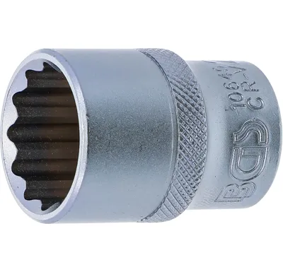 BGS Hlavice nástrčná 1/2" 20,0 mm, 12ti hranná