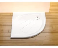 Ravak sprchová vanička z litého mramoru Elipso Pro-100 white