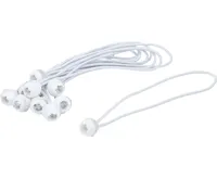 BGS Pružná šňůra | s míčem | 27 cm | 10 ks