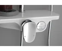 AQUALINE MARCO sprchový sloup s pákovou baterií, chrom (9)