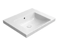 GSI NORM keramické umyvadlo 60x50cm, bez otvoru, bílá ExtraGlaze
