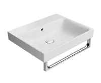 GSI NUBES keramické umyvadlo 60x50cm, bez otvoru, bílá mat (3)