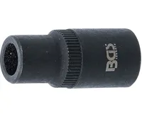 BGS Nástrčná hlavice pro upnutí závitníku, 10 mm (3/8&quot;), 7,3 mm