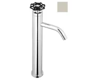 SAPHO INDUSTRY stojánková umyvadlová baterie vysoká, výška 332 mm, nikl/černá