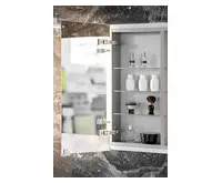 SAPHO INTEGRA zápustná galerka s LED osvětlením, 95x70cm (1)