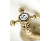 SAPHO ANTEA stojánkový umyvadlový ventil, bronz (2)