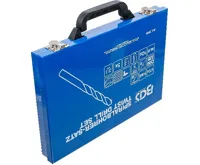 BGS Vrtáky spiralové broušené HSS 5% Cobalt,170 dílů (5)