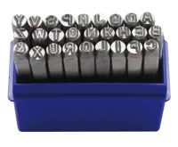 BGS Razící matrice 4.0 mm, abeceda