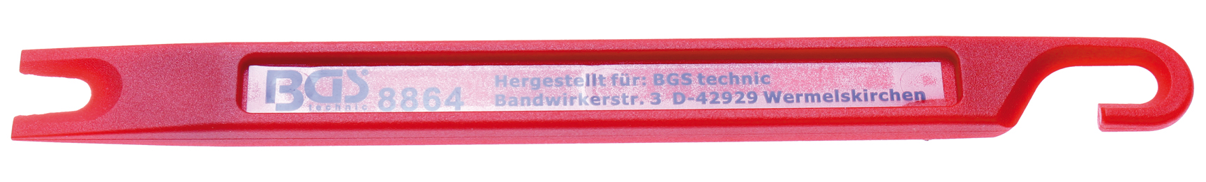 Bgs šábr pro čistění brzdových potrubí, 6x14x160 mm, polyoxymethylen