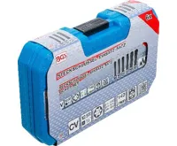 BGS Hlavice nástrčná 1/2" pro  E-profil - sada 6 dílů, E10-E12-E14-E16-E18-E20 (4)