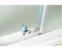 AQUALINE AMADEO posuvné sprchové dveře 1100 mm, sklo Brick (6)