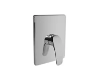 Eve sprchová baterie podomítková bez přepínače, Mbox, hranatý kryt